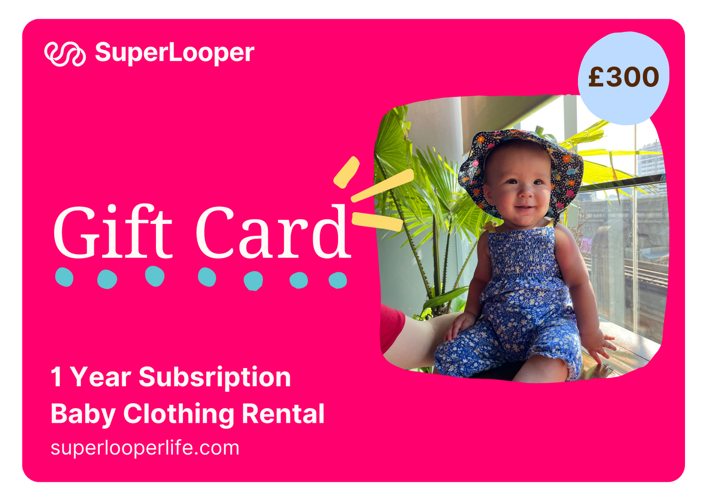 Superlooper gift card