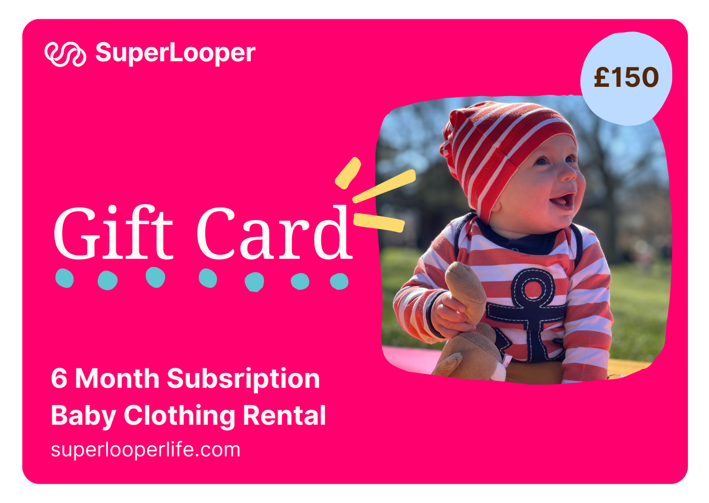 Superlooper gift card