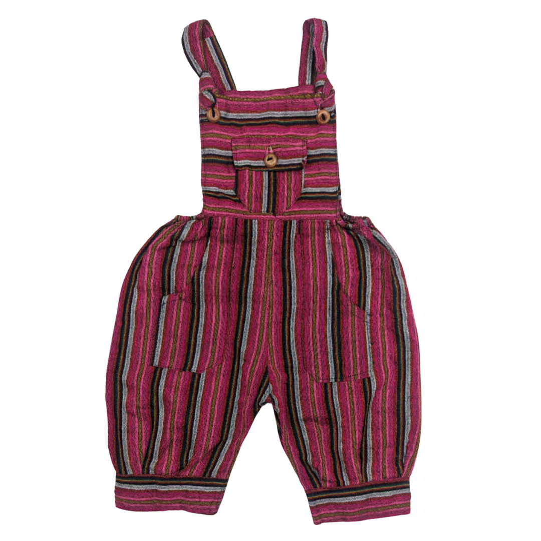 Hippy Stripy Dungarees