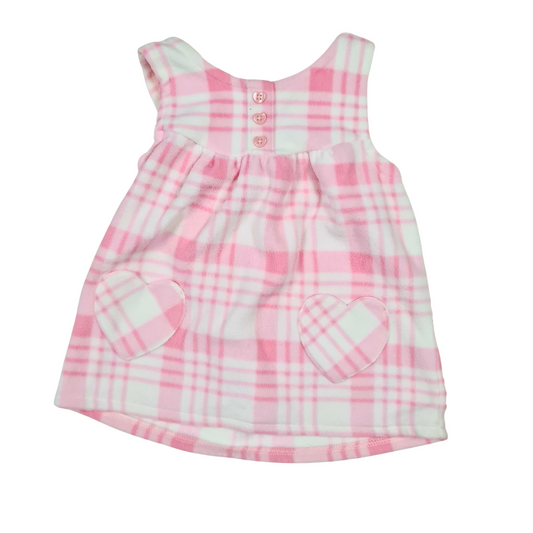 Sweet fleecy pinafore