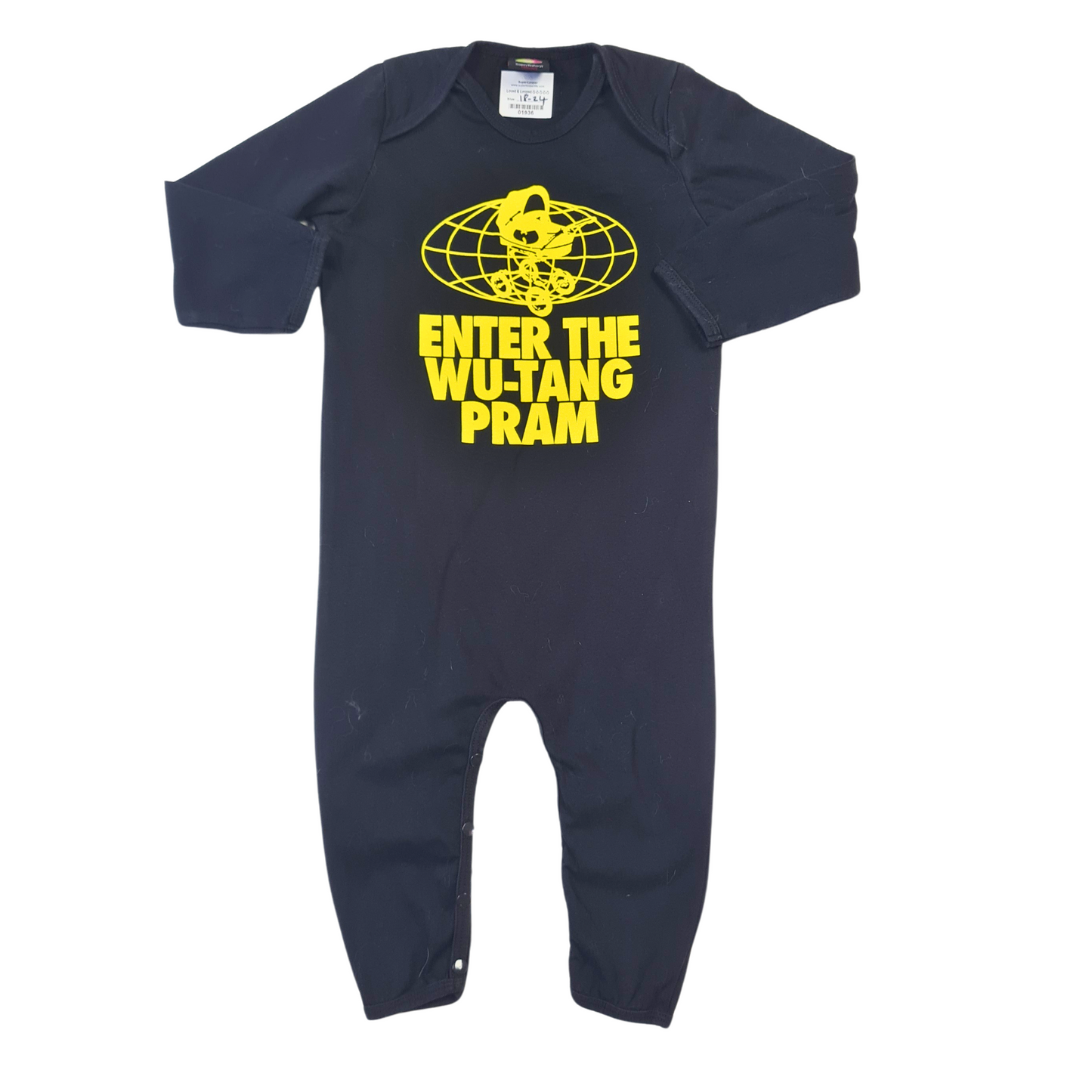 'Enter the Wu-Tang Pram' Babygrow