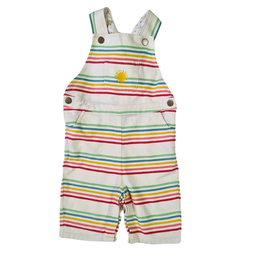 Summer Sun Stripe Dungarees