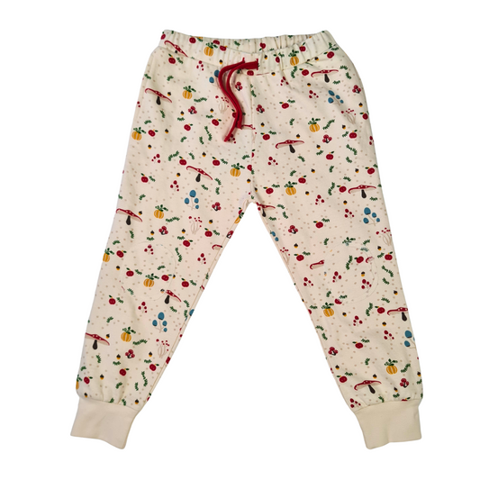 Mushroom Print Joggers