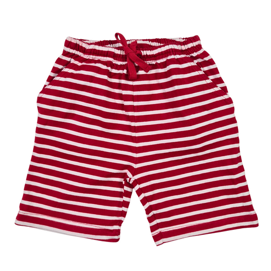 Pull- On Stripy Jogger Shorts