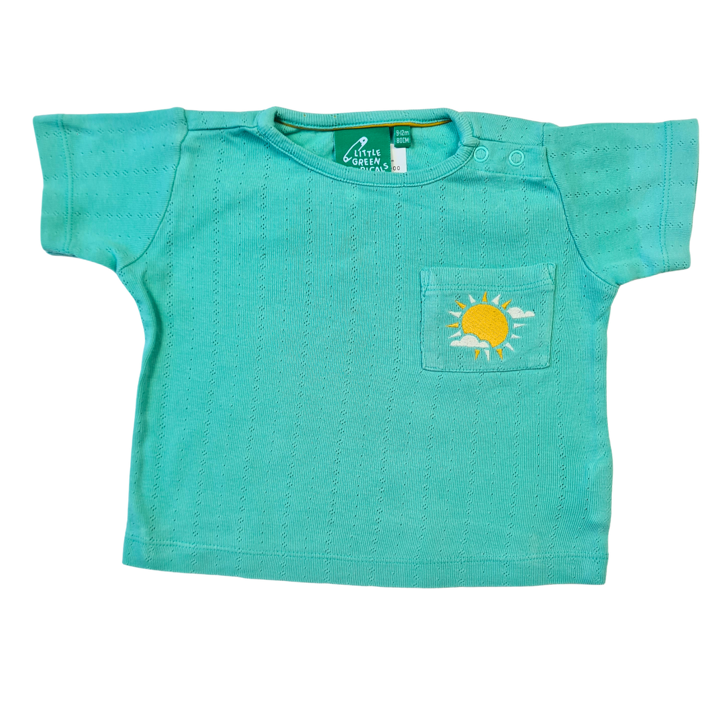 Sun Embroidery T-Shirt