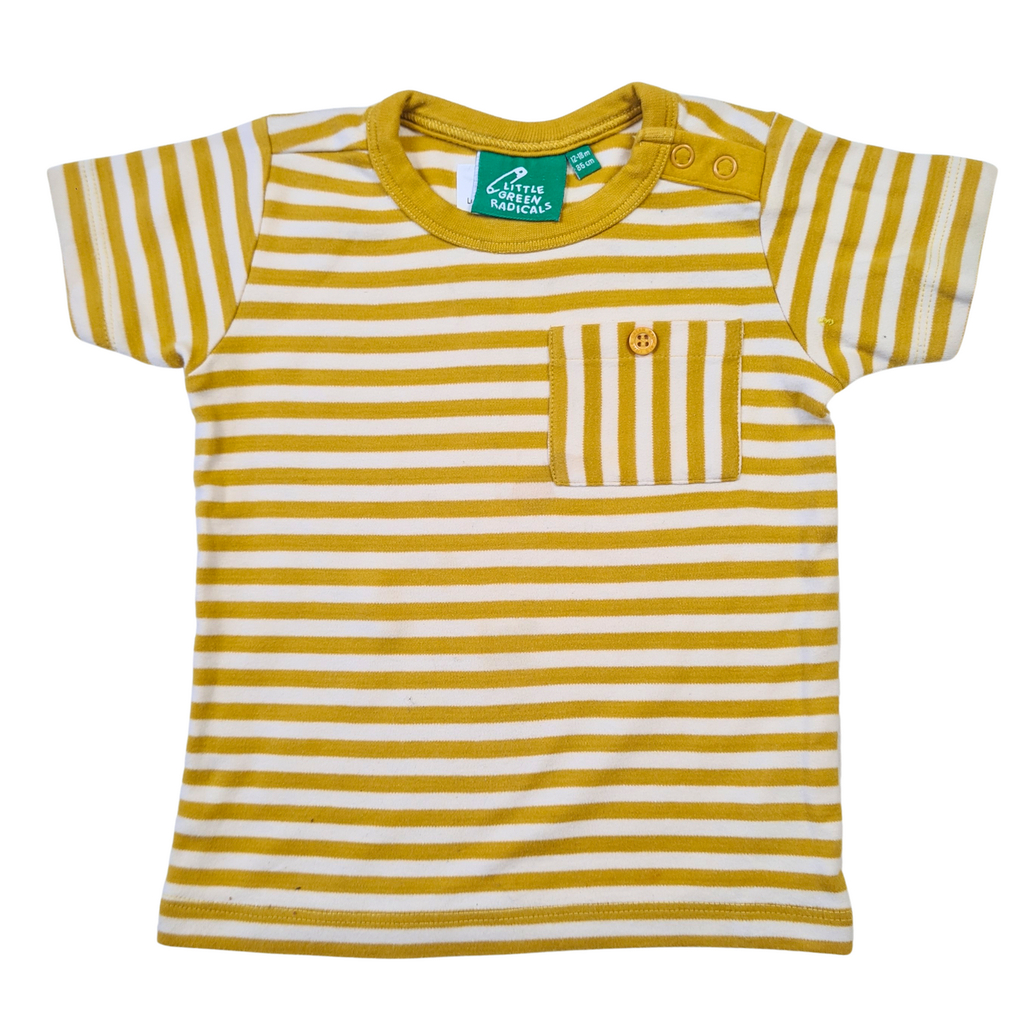 Mustard Stripe Tee