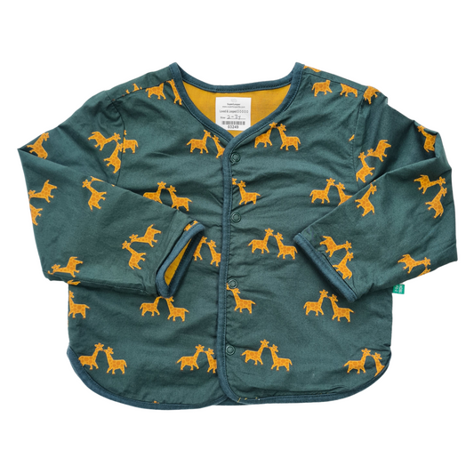 Light Jacket with Giraffe Print