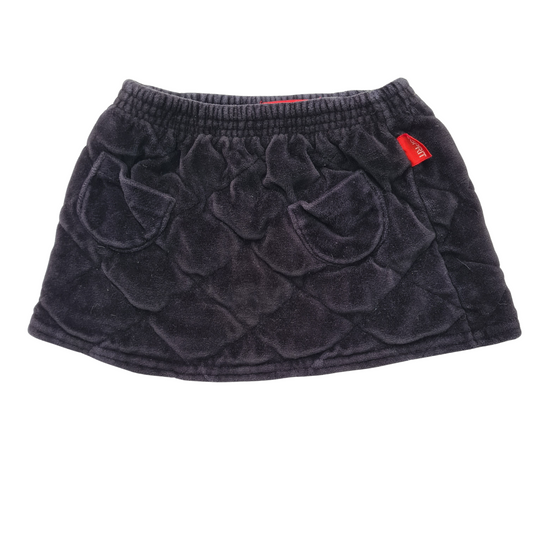 Velour Quilted Skirt