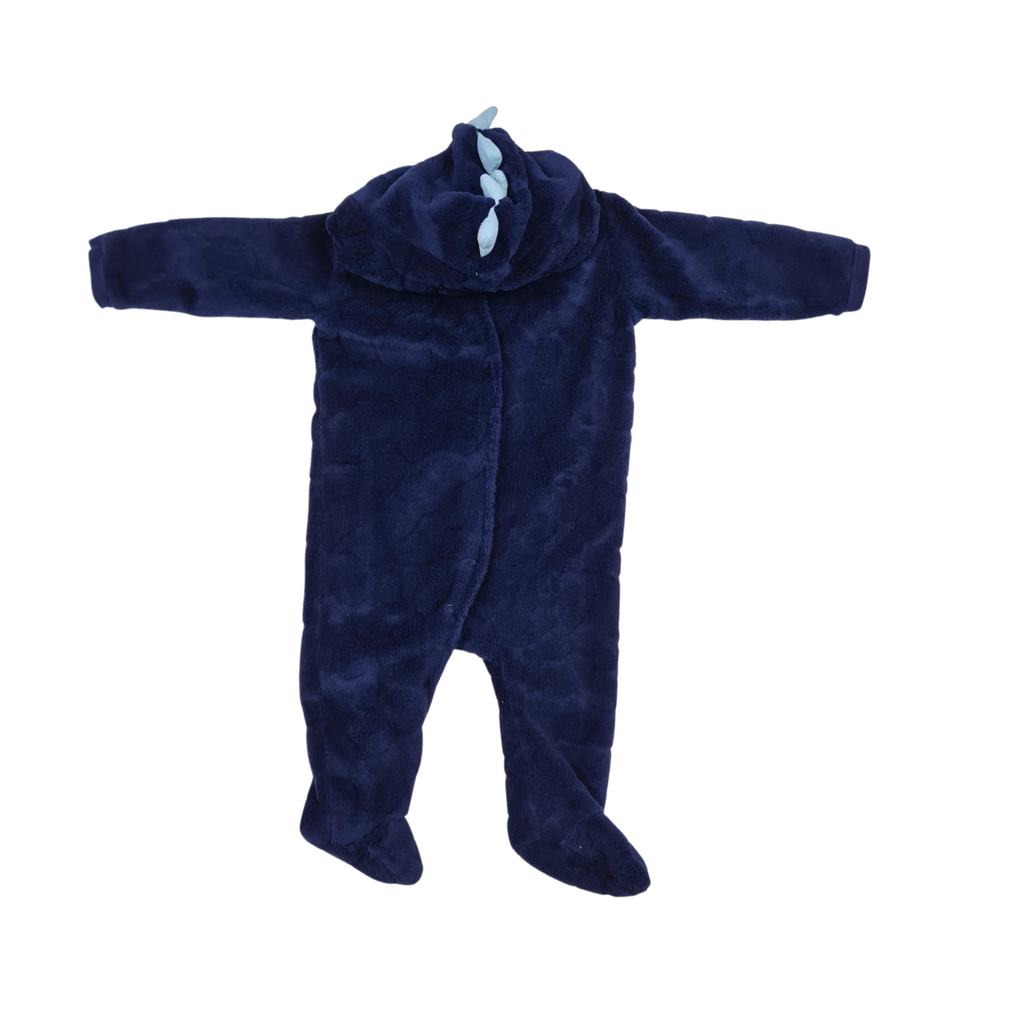 Fleece Dinosaur Pramsuit with Spikes