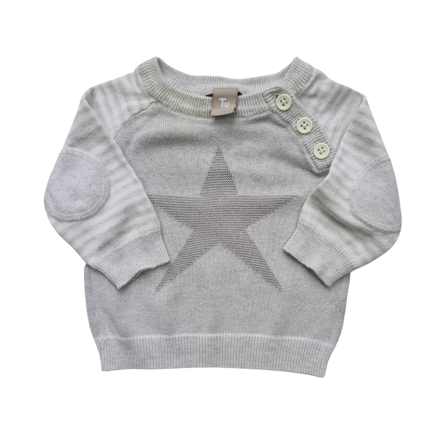 Knit Star Sweatshirt