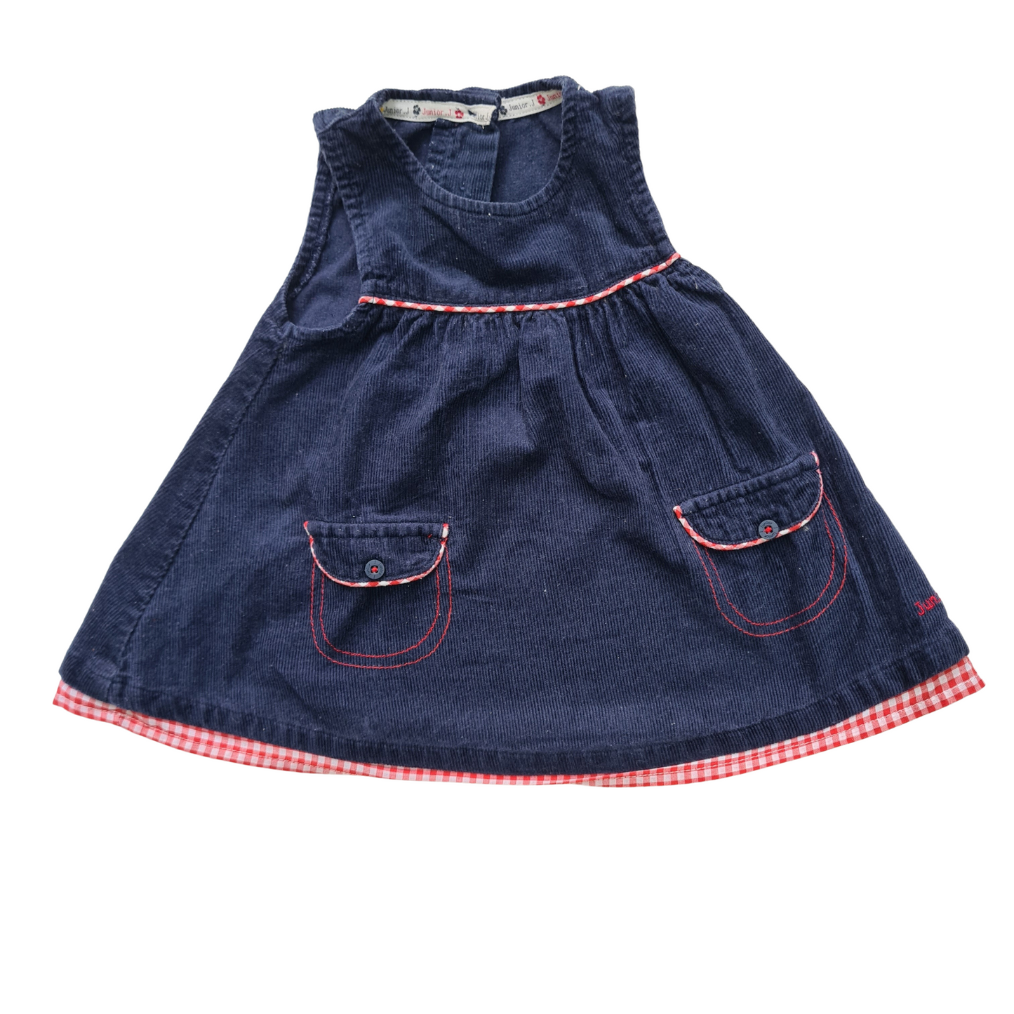 Navy Corduroy Dress