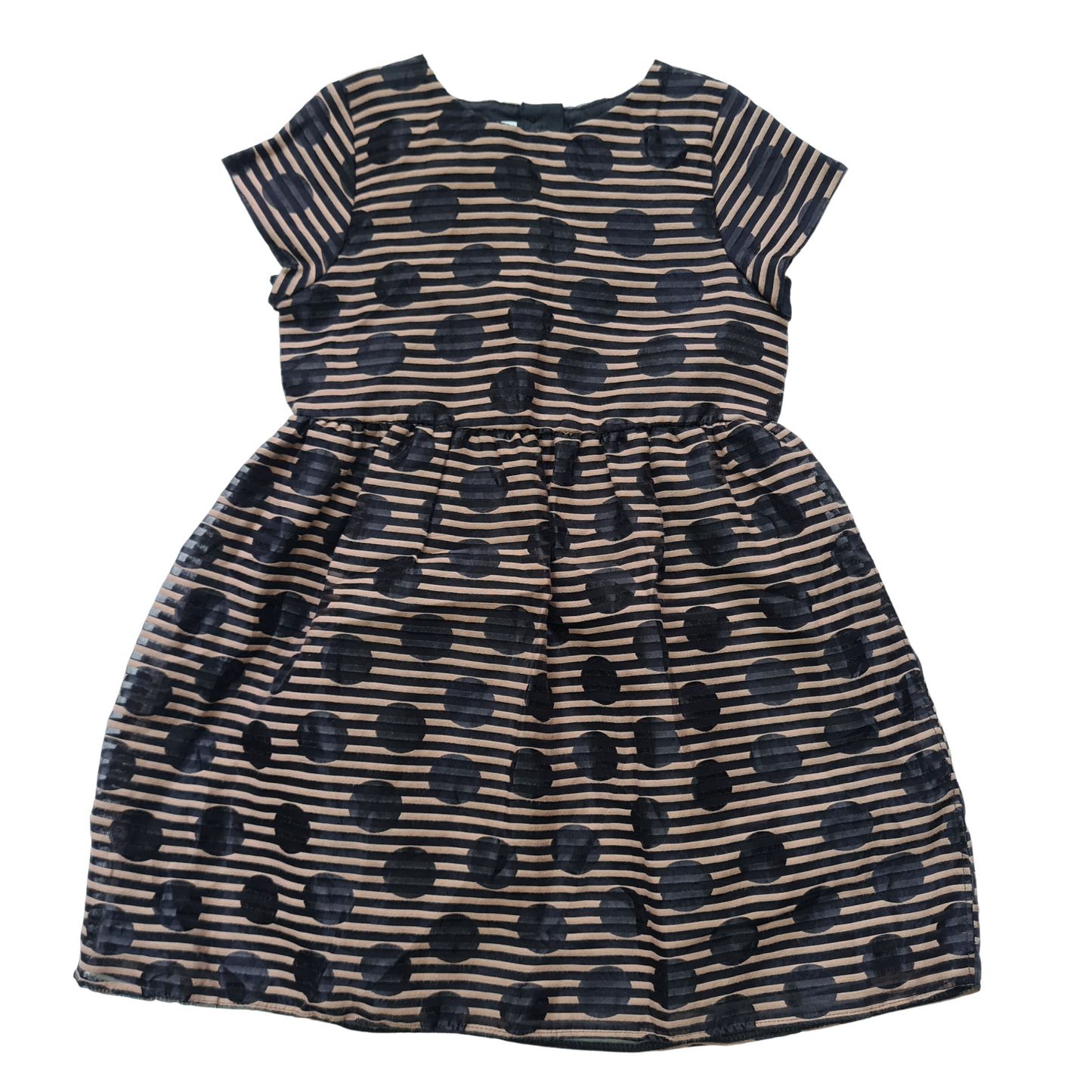 Spots and Stripes Party Dress