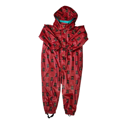 Bear Print Snowsuit