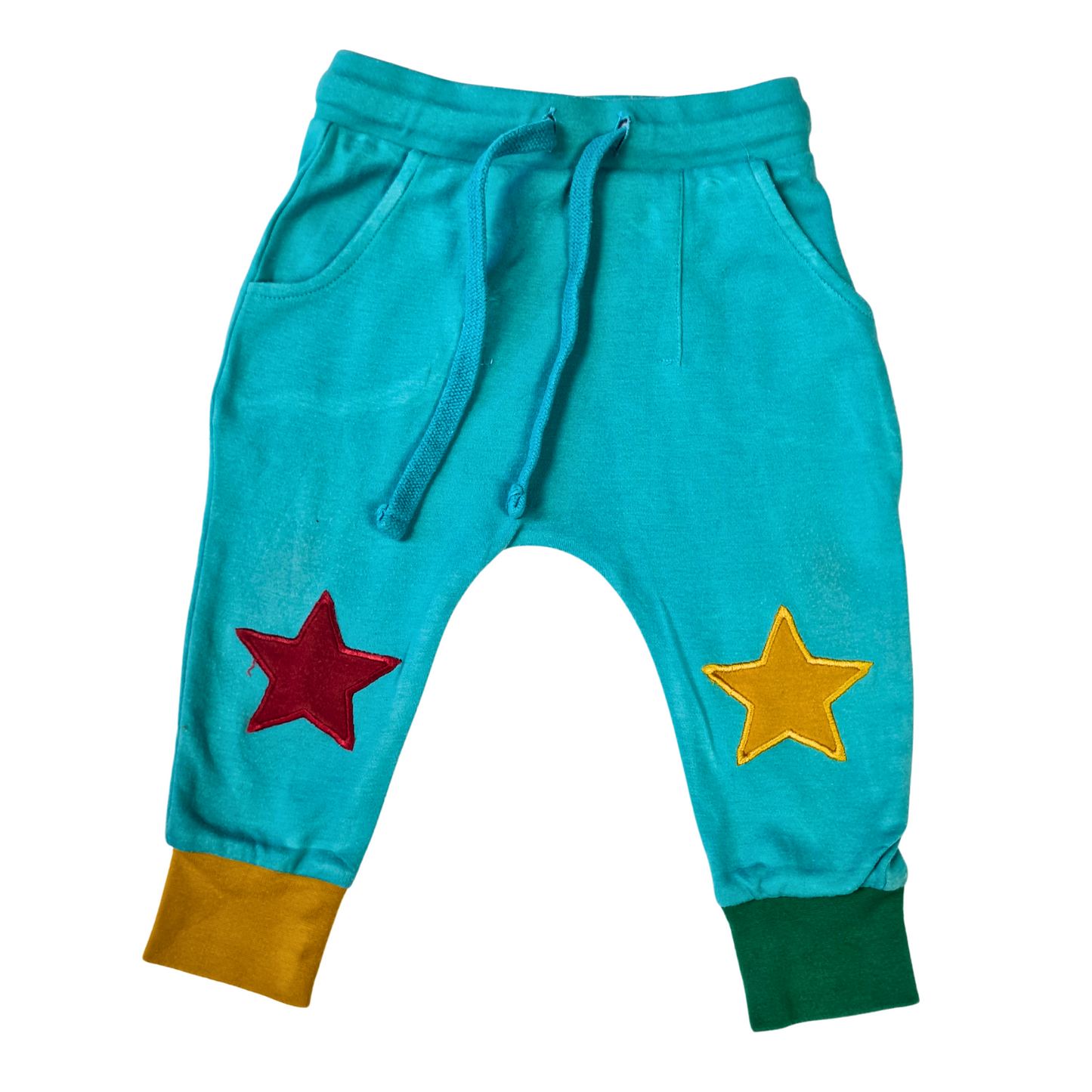 Joggers with Star Knee Patches