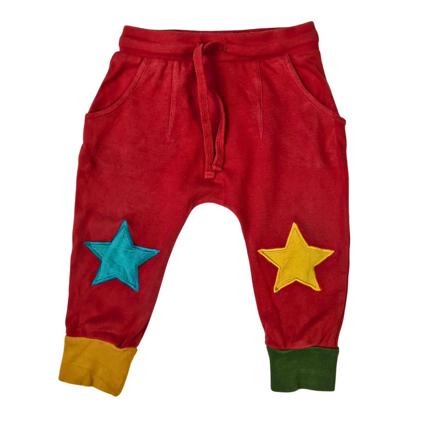 Joggers with Star Knee Patches