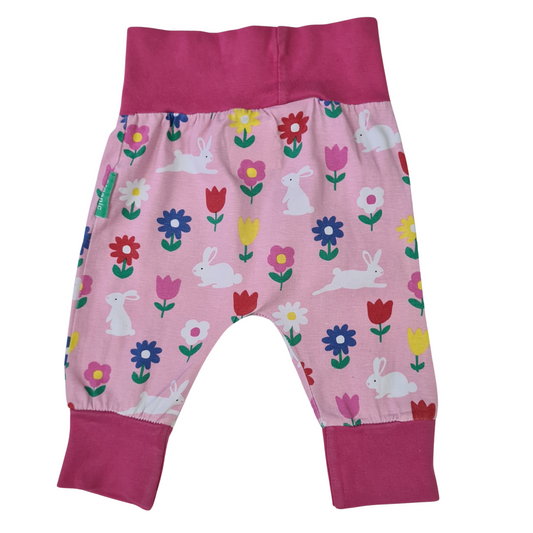 Bunny and flower print leggings