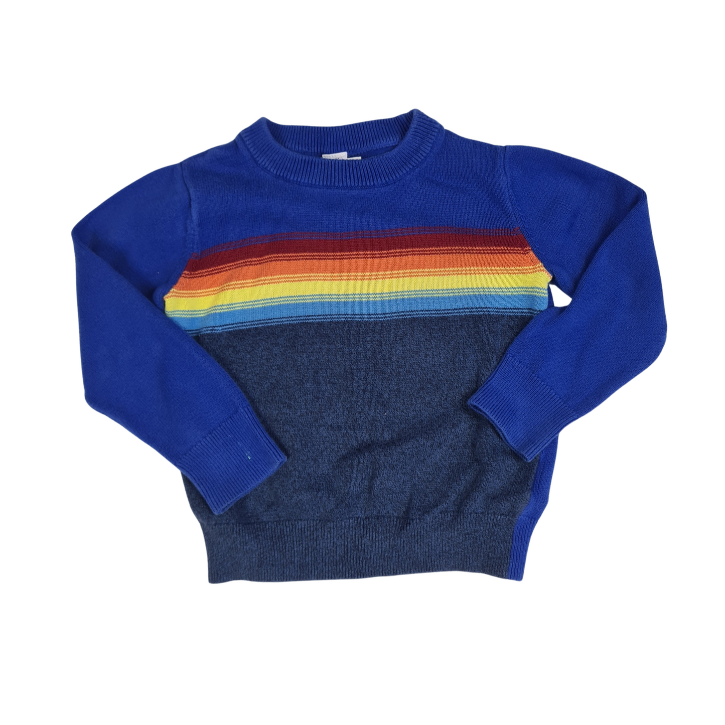 Rainbow Stripe Jumper