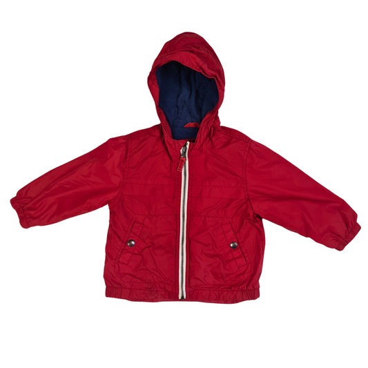 Lined Red Cagoule