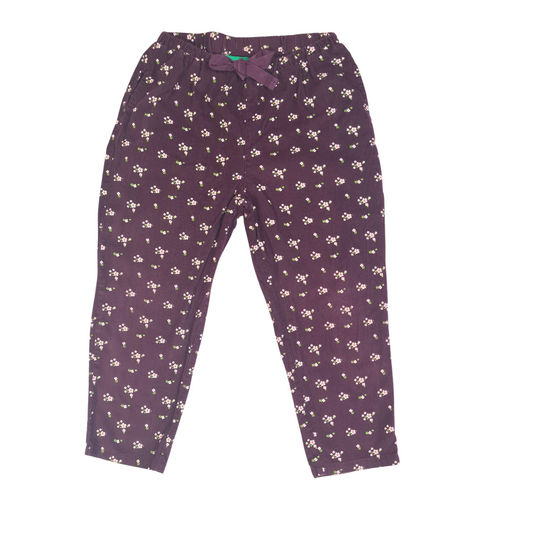 Floral Corduory Trousers