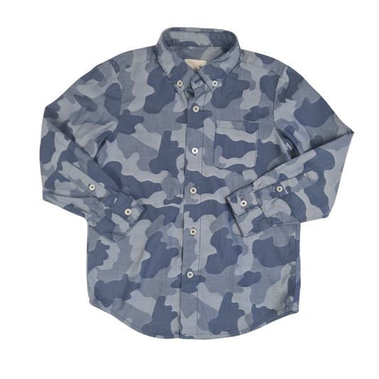 Blue Camoflague Shirt