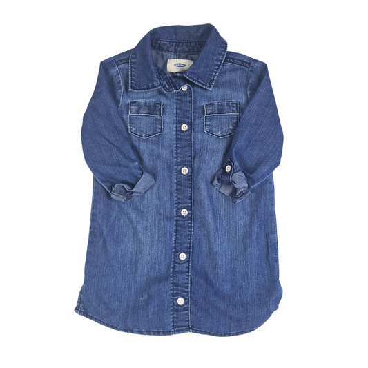 Denim Shirt Dress