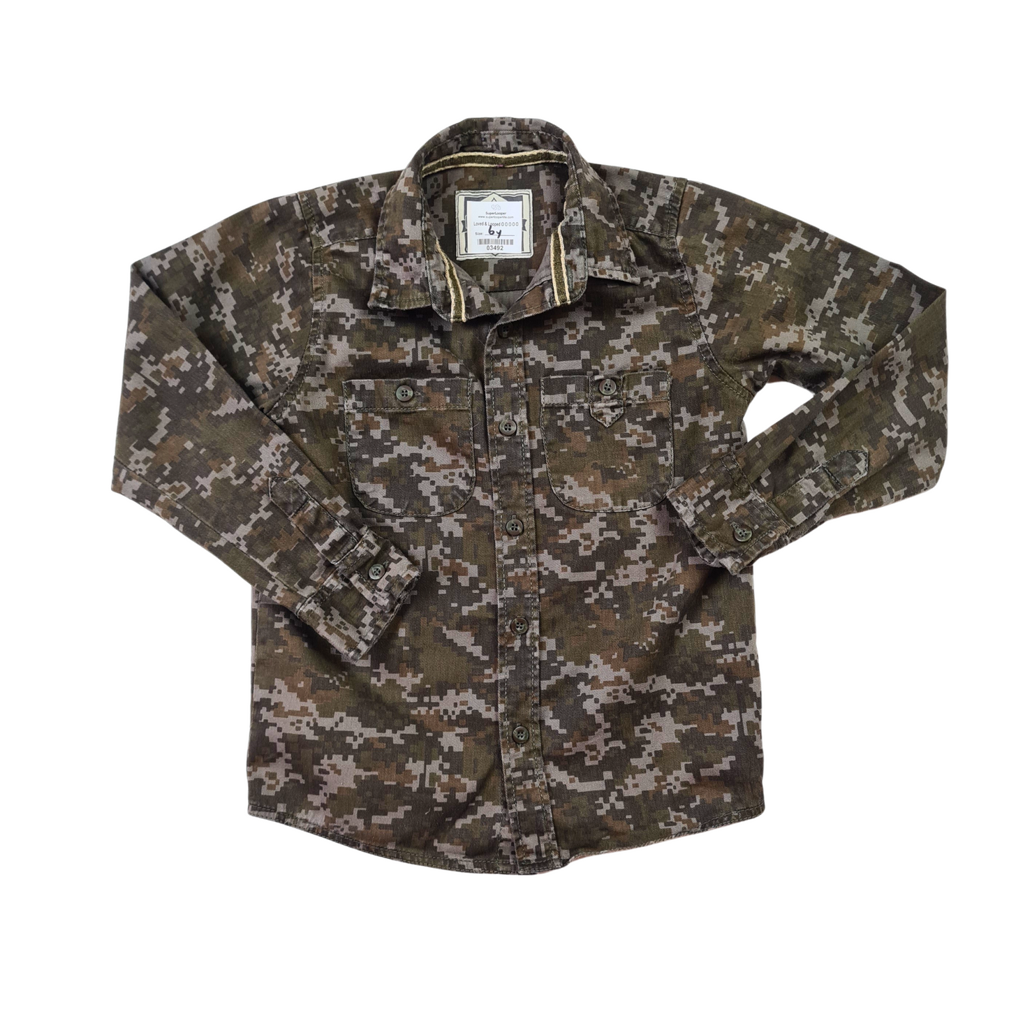 Pixelated Camo Shirt