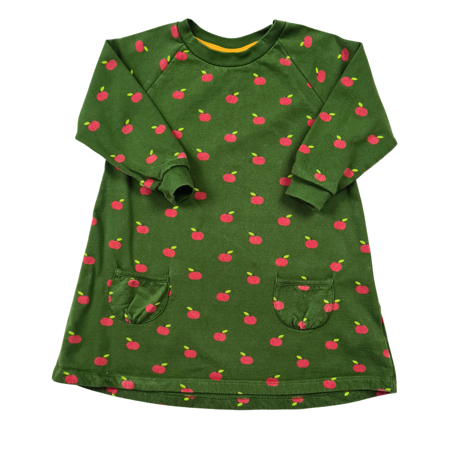 Apple Sweatshirt Dress