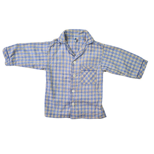 Textured Check Shirt