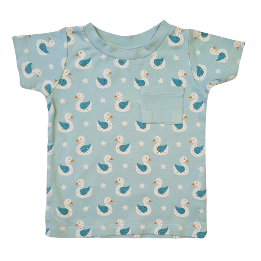 Swan Print T-Shirt