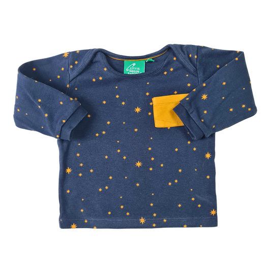 Star Print Long Sleeved Tee