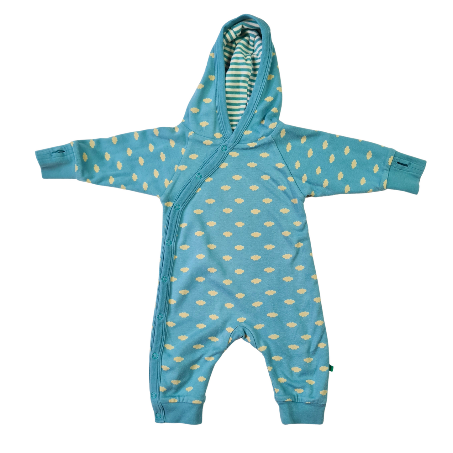 Reversible Cloud Print Snug Suit