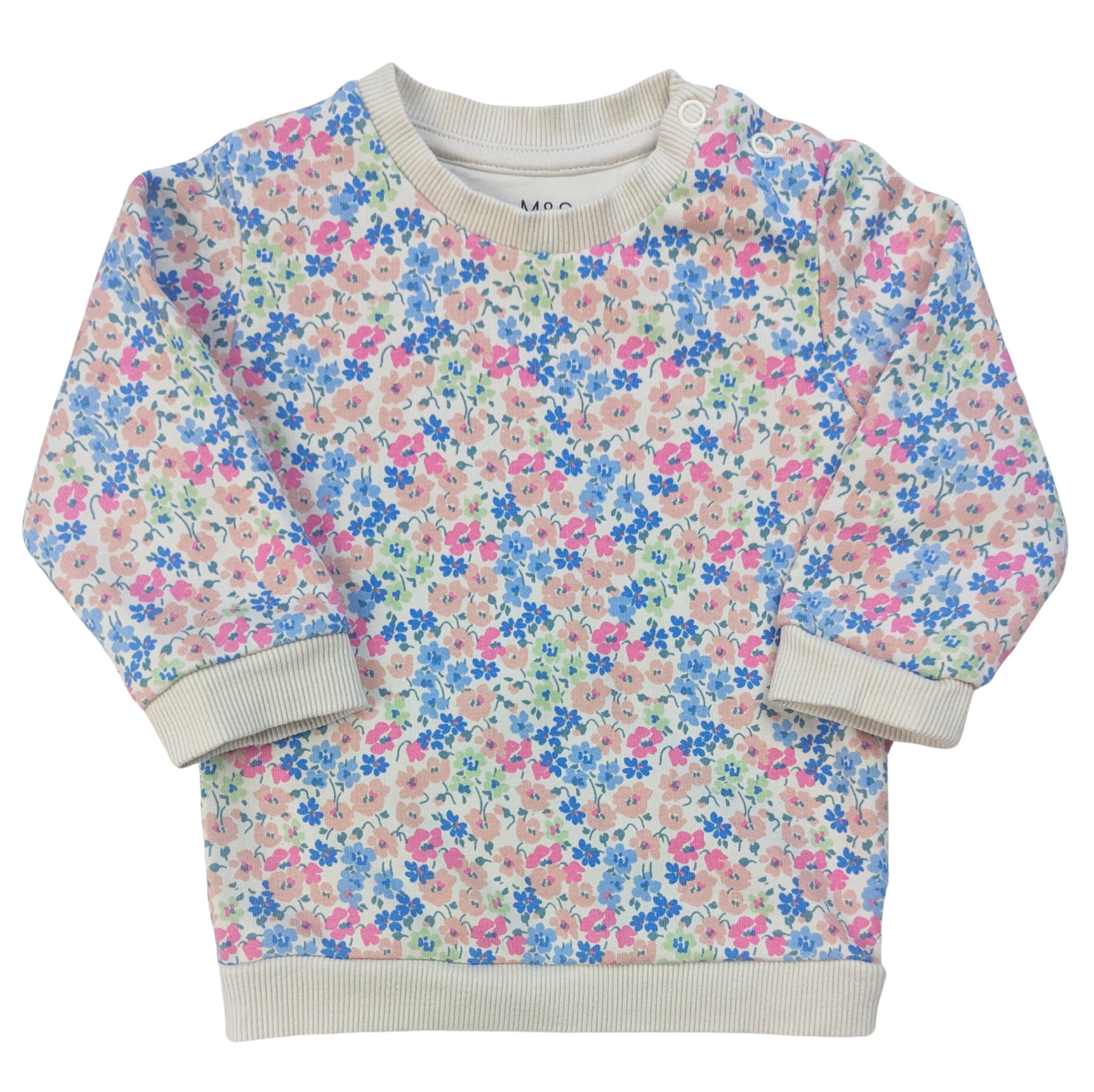 Floral patterned jumper