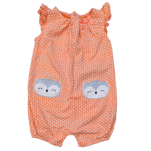 Peachy Owl Jumpsuit