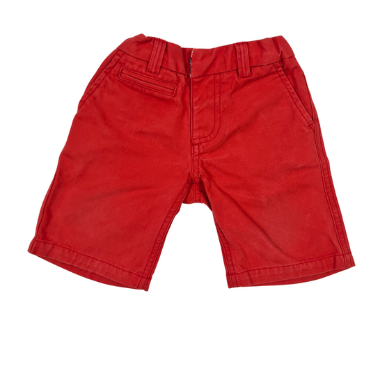 Red Chino Shorts