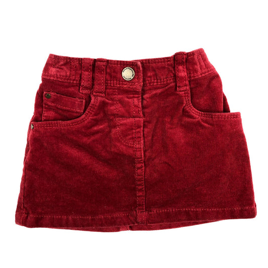 Babycord mini-skirt