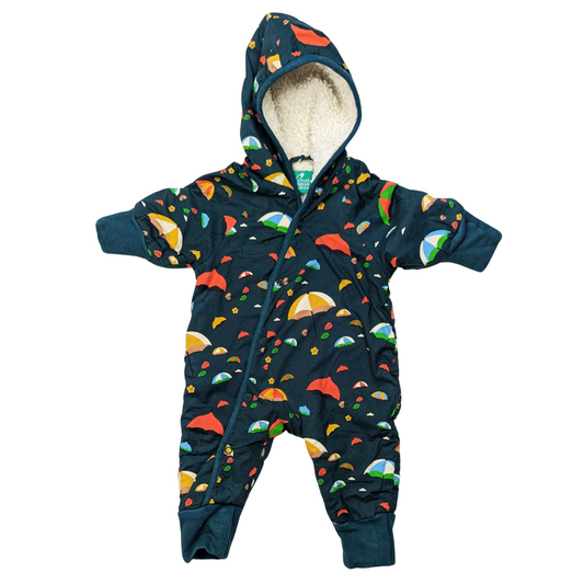 Sherpa lined pram suit