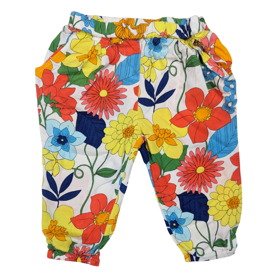 Next Floral Light Weight Trousers