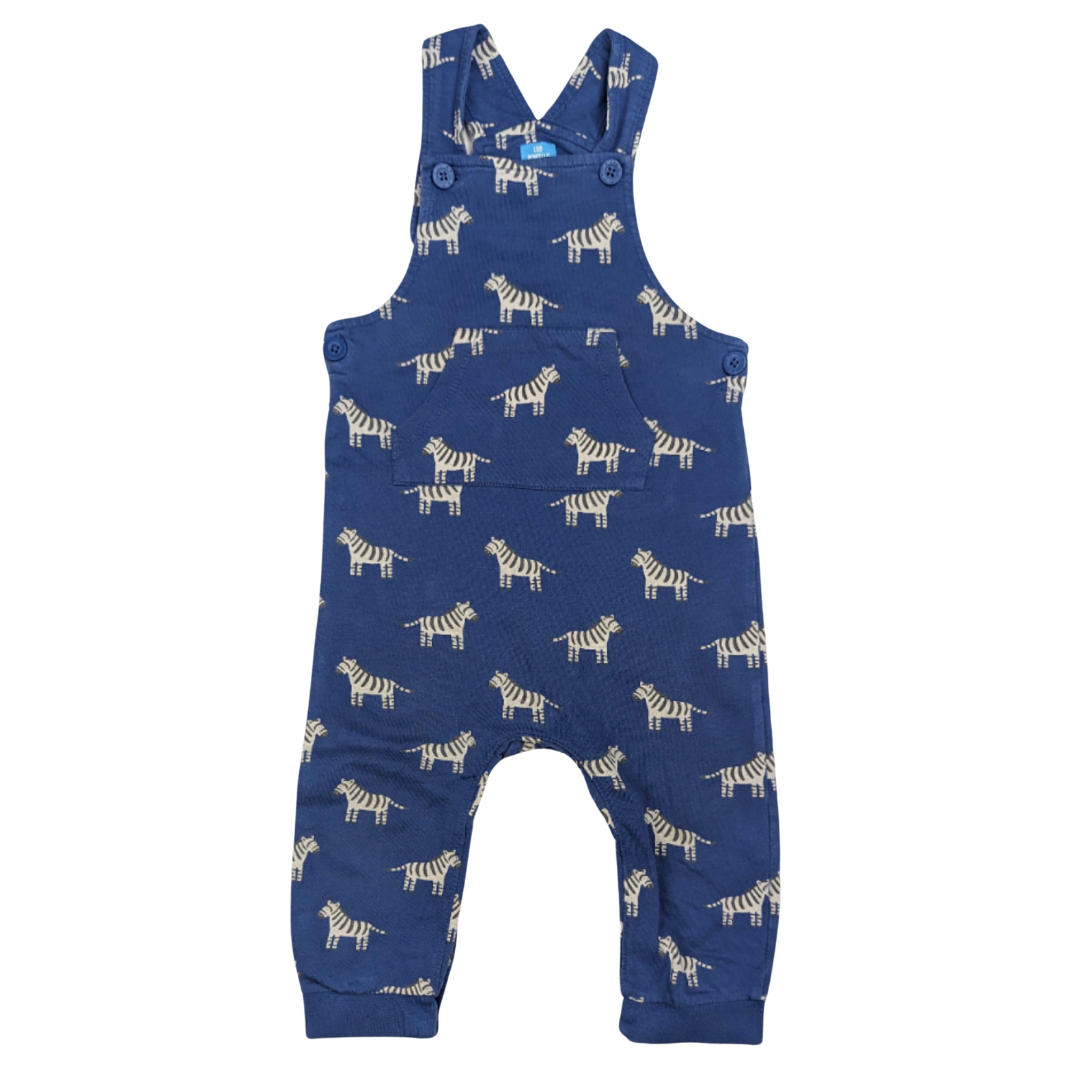 Zebra print JoJo Maman Bebe Dungarees