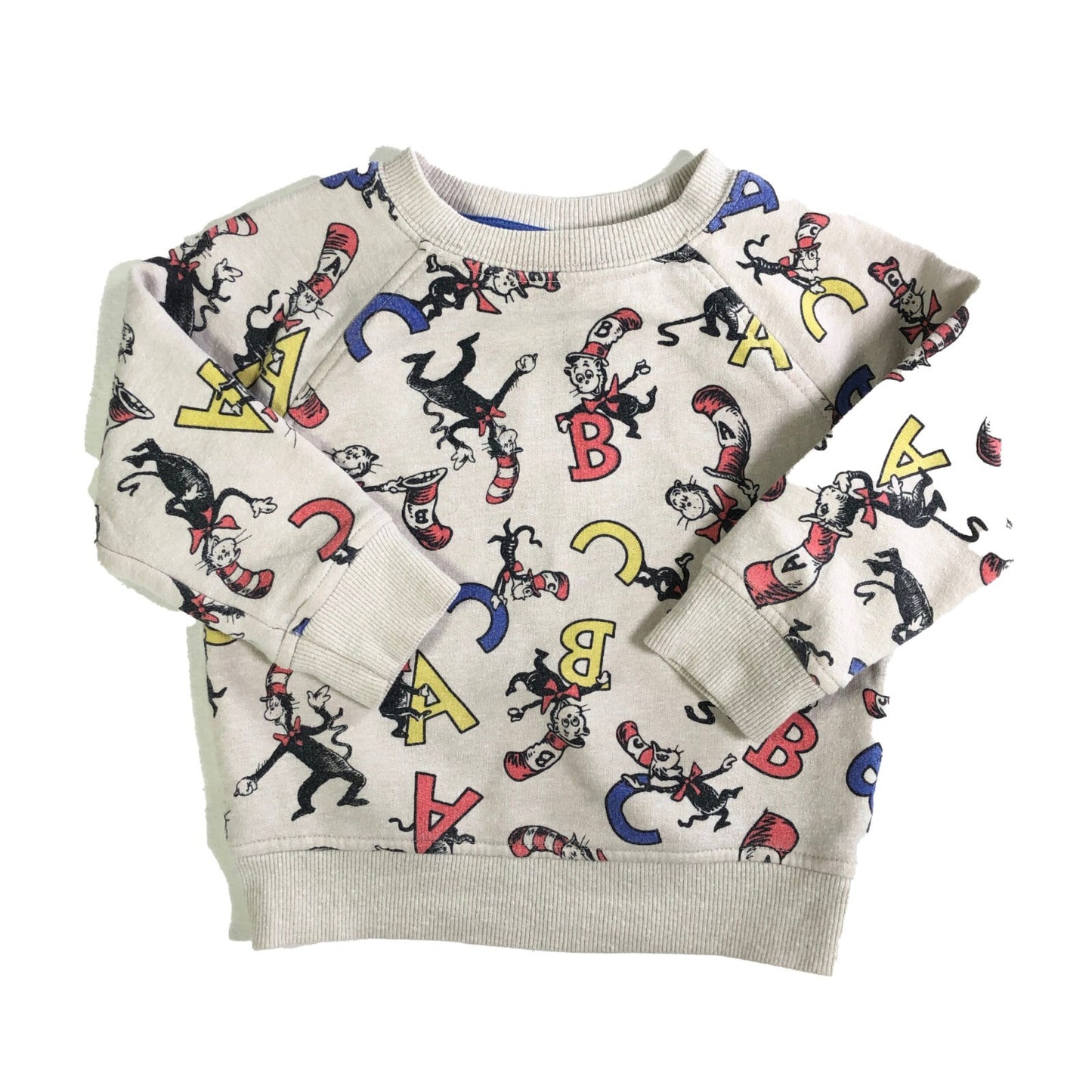 Cotton Dr Seuss sweatshirt