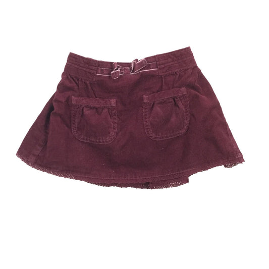 Cord Mini Skirt