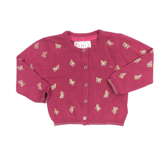 Button up Butterfly Cardigan