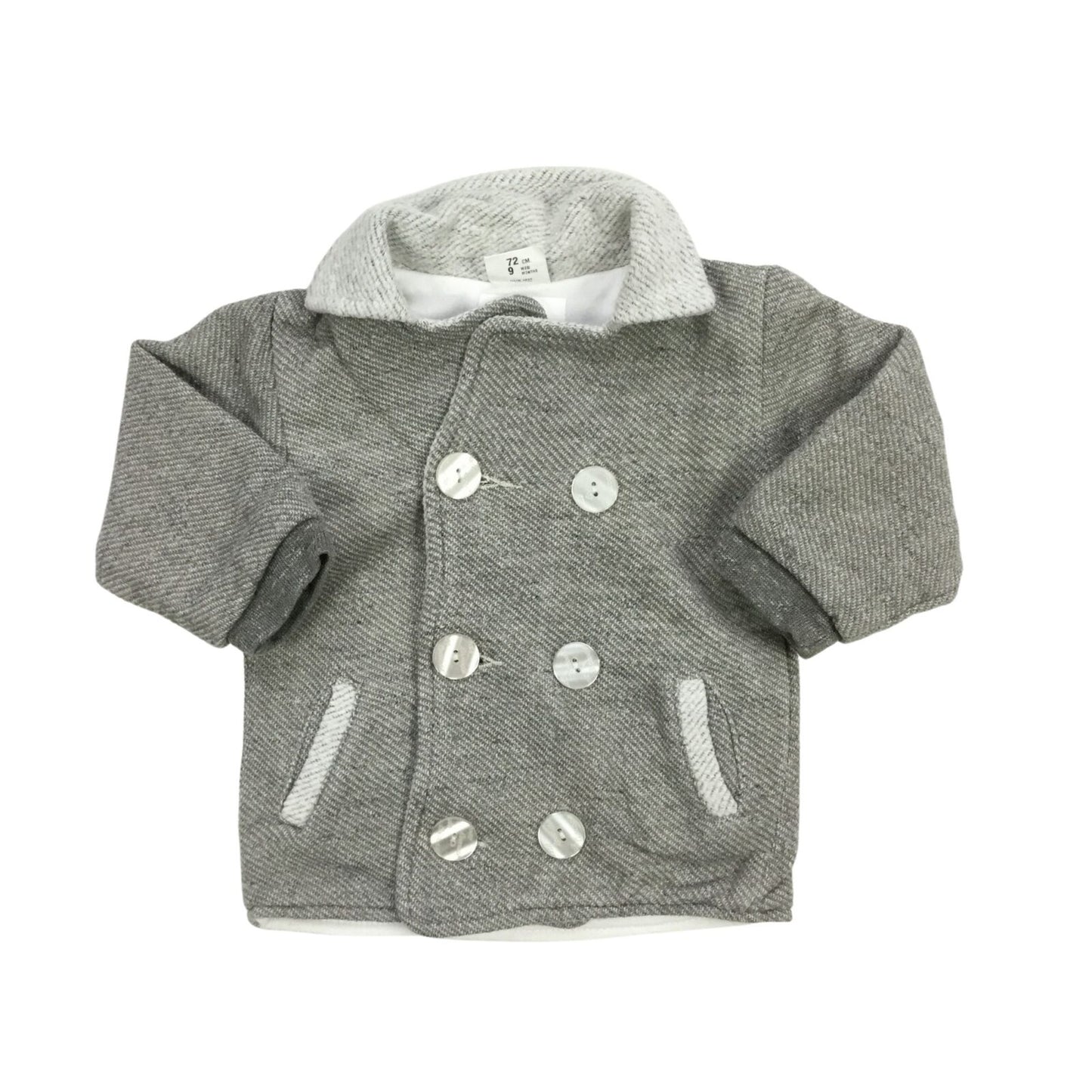 Cotton Mix Light Double Breasted Jacket