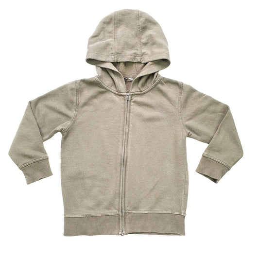 Cotton Mix Zip Up Hoodie