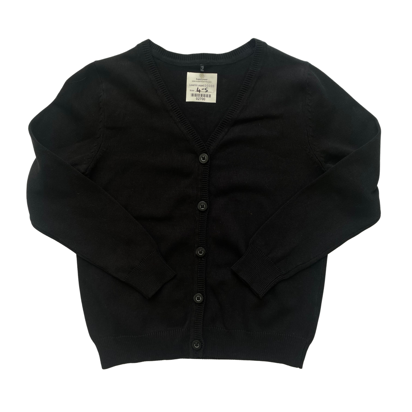 Black Knitted Cardigan