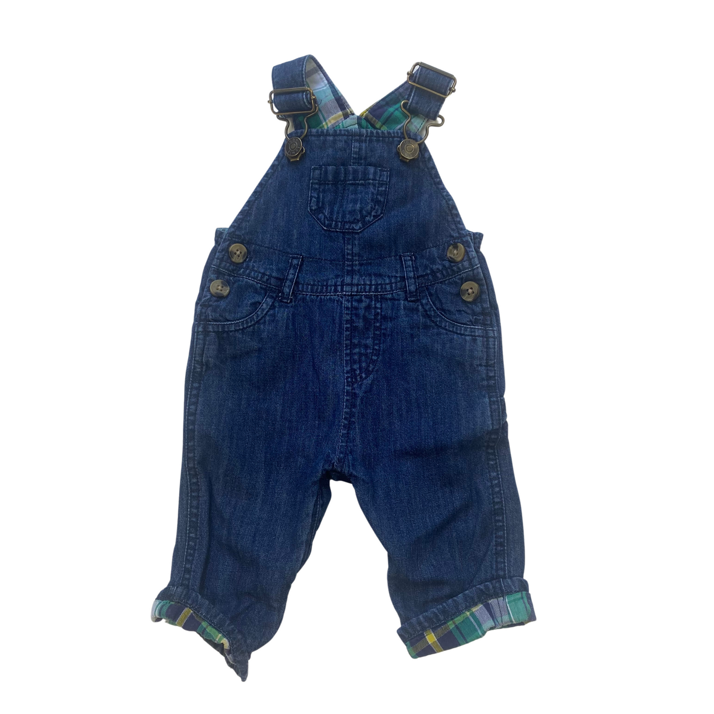 Blue Denim Style Dungarees