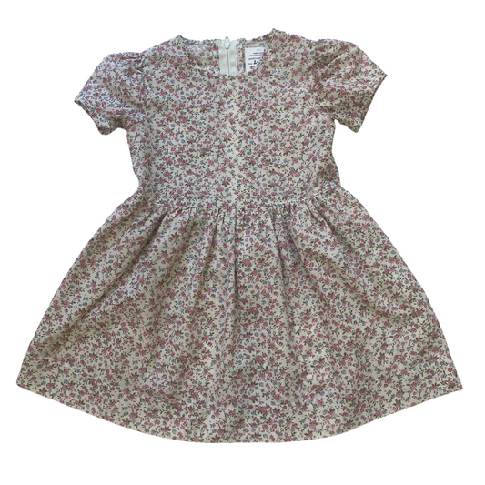 Light Summer Dress with Floral Pattern