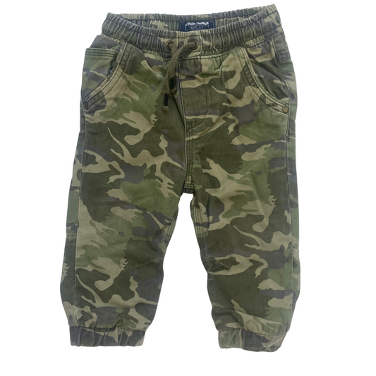 Thick Lined Camo Trousers