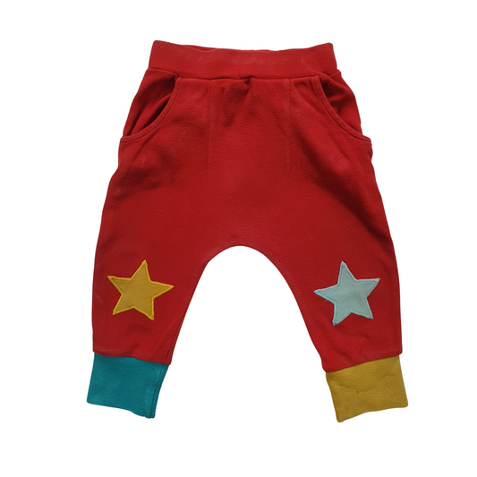 Joggers with Applique Star Knees