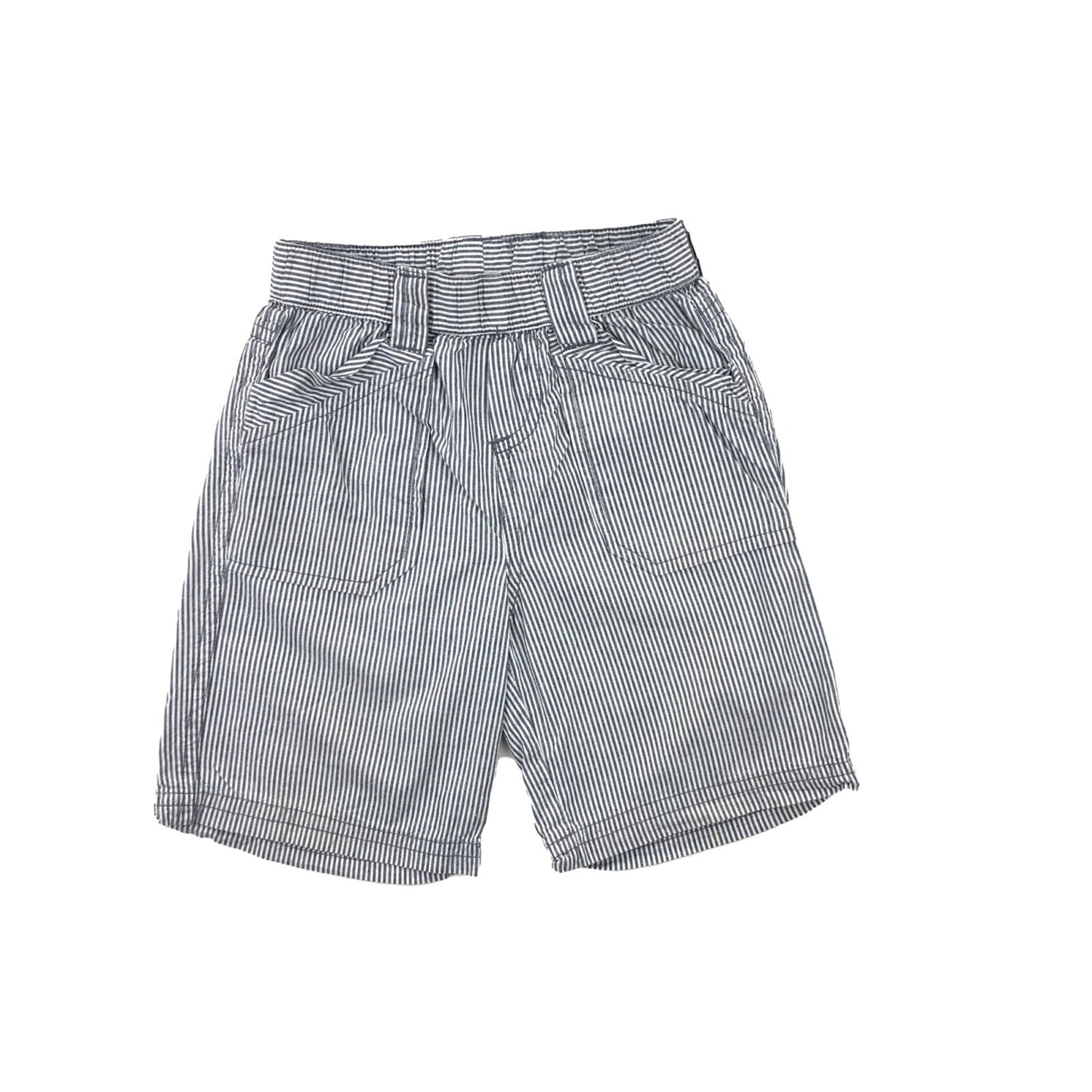 Light cotton striped shorts