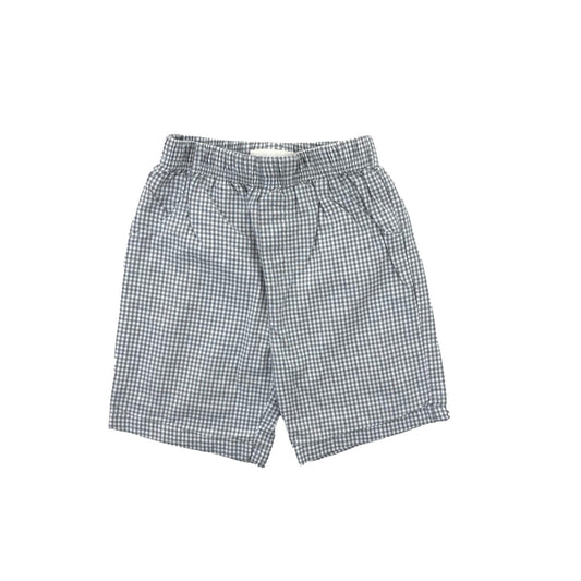 Light cotton checked shorts